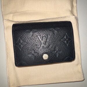 Louis Vuitton Black Empriente Card Holder